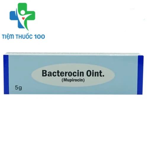 Bacterocin Oint 5g - Thuốc điều trị nhiễm khuẩn da, vết bỏng của Hàn Quốc