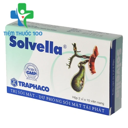 Solvella - Hỗ trợ điều trị sỏi thận, sỏi mật của Traphaco