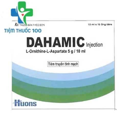 Dahamic Inj.5g/10ml - Thuốc điều trị viêm gan, xơ gan hiệu quả của Hàn Quốc