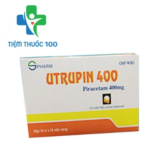 Utrupin 400 S.Pharm – Điều trị các tổn thương ở não hiệu quả 