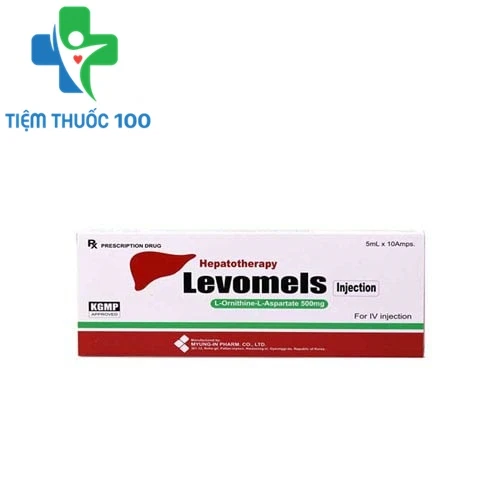 Levomel Inj.500mg/5ml - Thuốc điều trị các bệnh về gan của Hàn Quốc