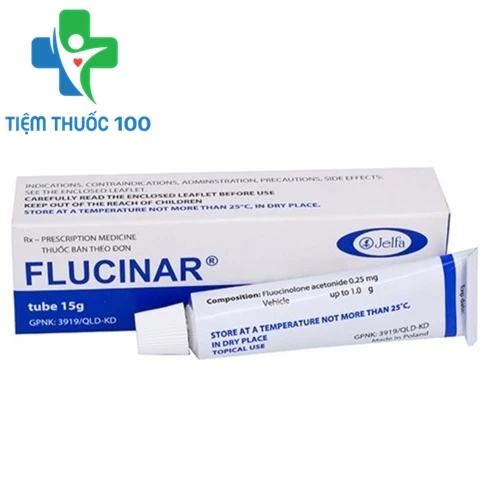 Flucinar 15g - Thuốc điều trị viêm da hiệu quả của Ba Lan