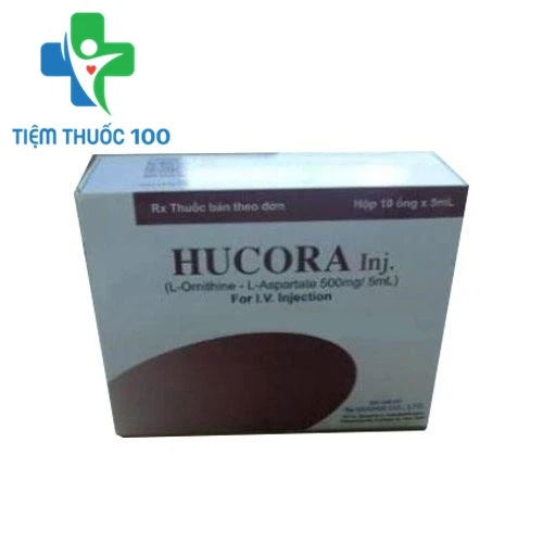 Hucora Inj.500mg/5ml - Thuốc điều trị các bệnh lý ở gan của Hàn Quốc