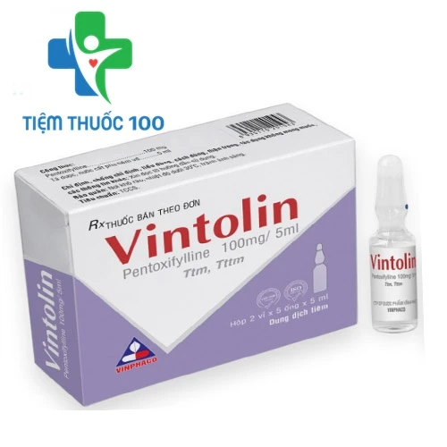 Vintolin Vinphaco - Thuốc điều trị thiếu máu não của  VINPHACO