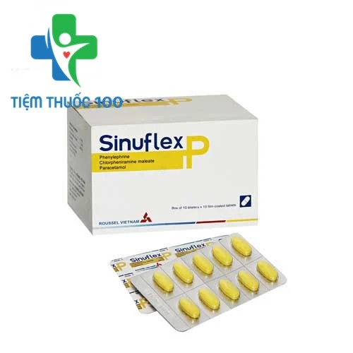 Sinuflex P - Thuốc điều trị đau đầu, cảm cúm hiệu quả