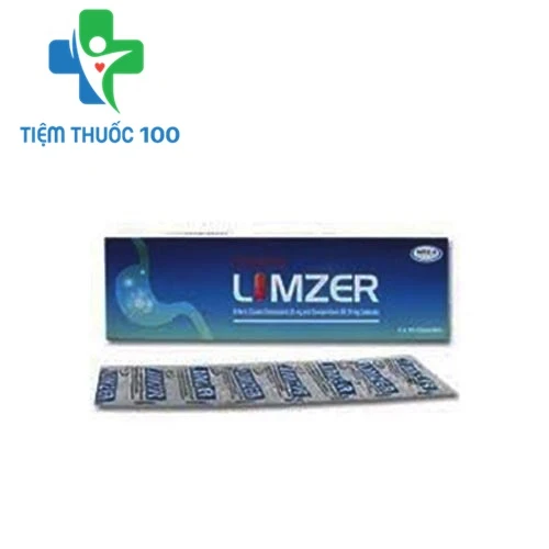 Limzer 20mg - Thuốc điều trị trào ngược dạ dày, thực quản của Ấn Độ