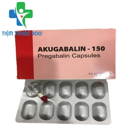 Akugabalin 150 - Thuốc điều trị đau dây thần kinh hiệu quả 