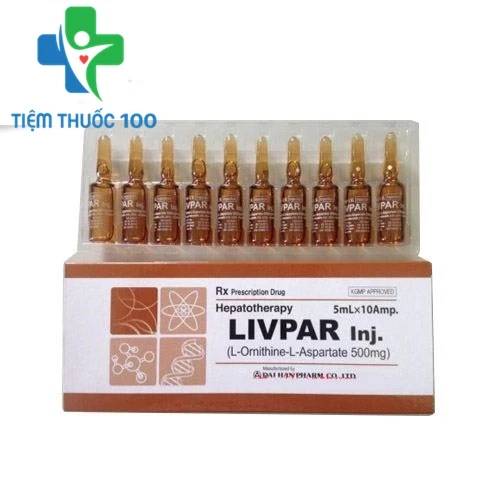 Livpa Inj.0,5g/5ml - Thuốc điều trị viêm gan cấp và mãn tính của Hàn Quốc