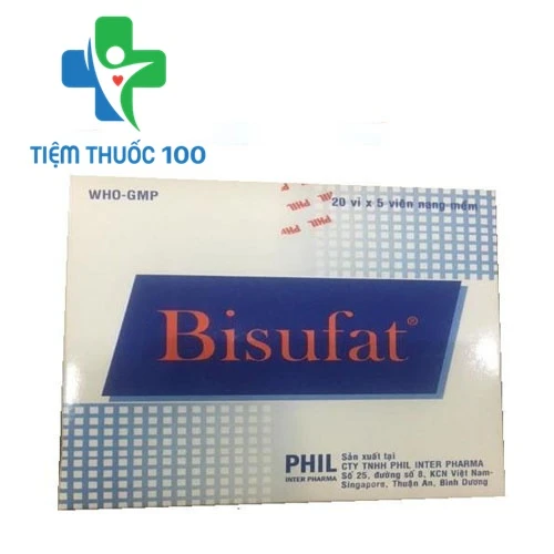 Bisufat - Giúp chống oxi hóa, tăng sức đề kháng của Phil Inter Pharma