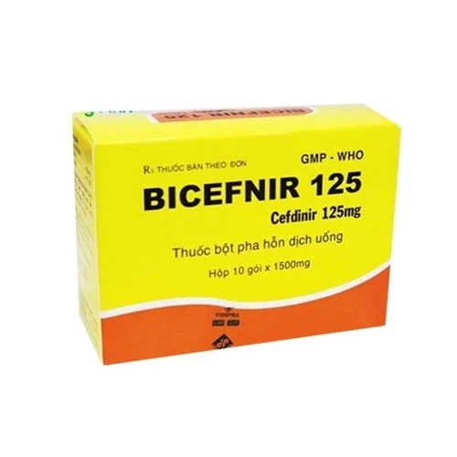BICEFNIR 125 - Thuốc điều trị nhiễm khuẩn thể nhẹ của VIDIPHA