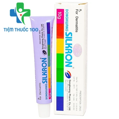 Silkron 10g - Thuốc điều trị bệnh da liễu hiệu quả của Hàn Quốc