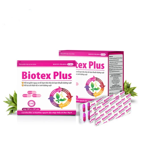 Biotex Plus - Bổ sung lợi khuẩn, điều trị rối loạn tiêu hóa