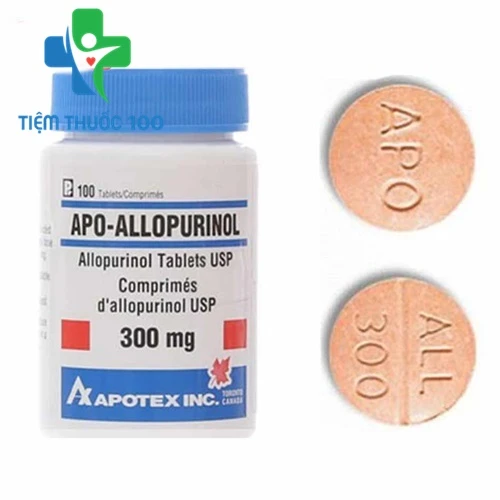 Apo - Allopurinol 300mg - Thuốc điều trị bệnh gout hiệu quả của Canada