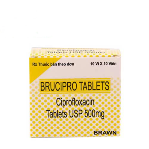Brucipro - Thuốc điều trị nhiễm khuẩn hô hấp của Ấn Độ