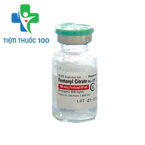 Fentanyl Citrate - Thuốc giảm đau trong khi mổ hiệu quả của Đức