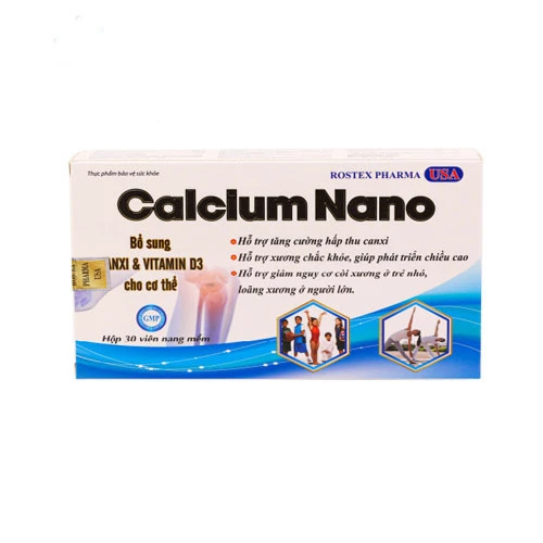 Calclum Nano - Bổ sung canxi và Vitamin D3 cho cơ thể