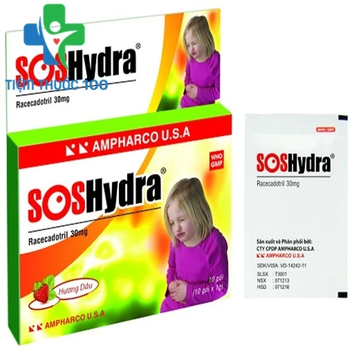 SOS Hydra 30mg - Thuốc điều trị bệnh tiêu chảy cấp hiệu quả