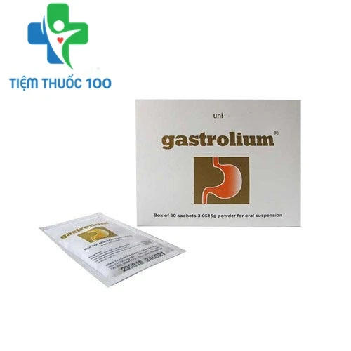 Gastrolium Sac - Thuốc bột pha uống điều trị đau dạ dày, tá tràng hiệu quả