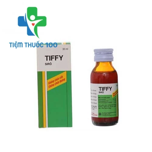 Tiffy Syr.30ml - Thuốc điều trị cảm lạnh, cảm cúm hiệu quả