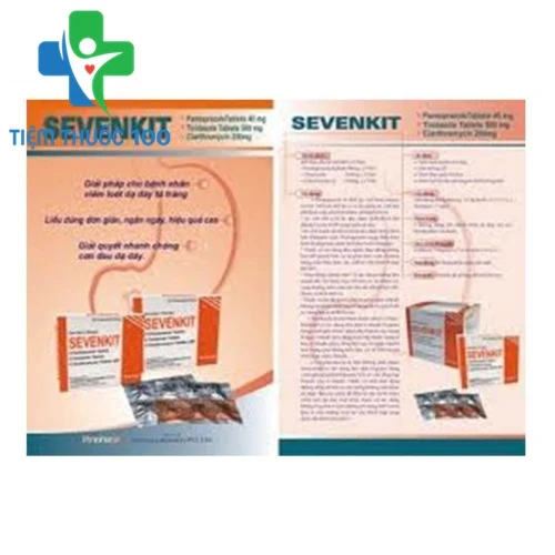 Sevenkit - Thuốc điều trị viêm loét dạ dày, tá tràng của Ấn Độ