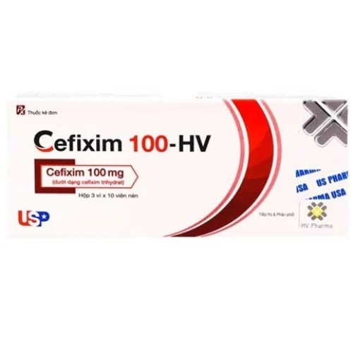 Cefixim100 - Thuốc điều trị nhiễm khuẩn hiệu quả của Mediplantex