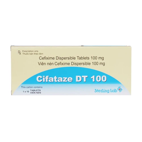 Cifataze DT 100 - Thuốc điều trị nhiễm khuẩn hiệu quả của Sterling Lab