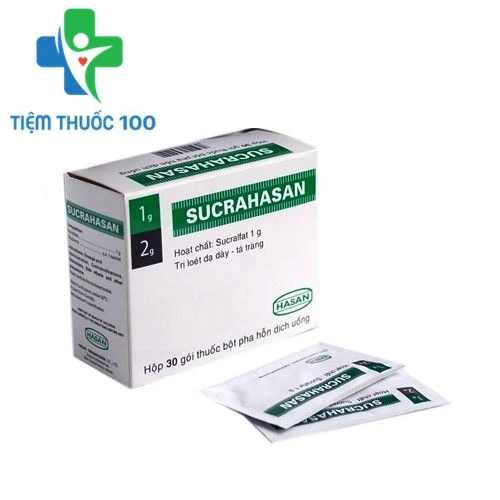 SucraHasan 1g - Thuốc điều trị viêm loét dạ dày, tá tràng của Dermapharm