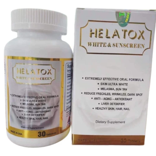 Helatox - Viên uống chống nắng, làm đẹp da của Mỹ