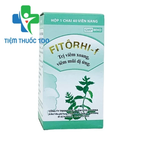 Fitorhi - F - Thuốc điều trị viêm mũi, viêm xoang hiệu quả