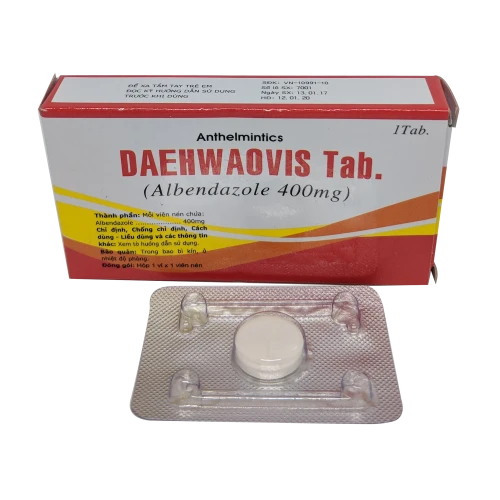 DAEHWAOVIS - Thuốc điều trị giun sán hiệu quả của Hàn Quốc