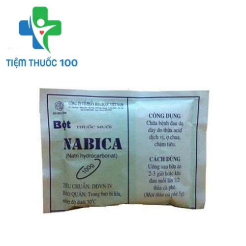 Nabica 100g - Thuốc điều trị viêm loét dạ dày tá tràng hiệu quả