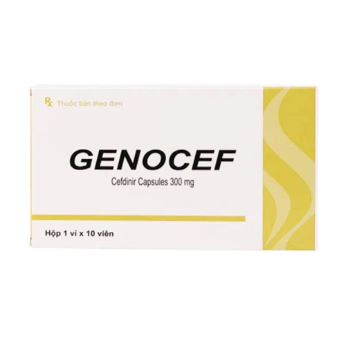 GENOCEF - Thuốc điều trị nhiễm trùng nhẹ đến vừa của Ấn Độ