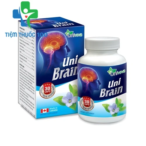 UniBrain - Hỗ trợ cải thiện tuần hoàn não, tăng cường trí nhớ hiệu quả