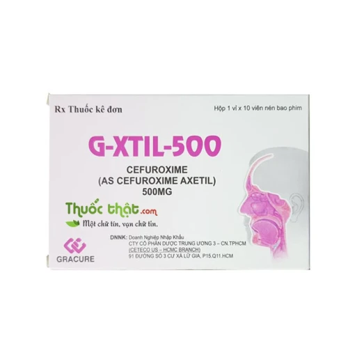 G-XTIL-500 - Thuốc điều trị nhiễm khuẩn đường hô hấp của Ấn Độ