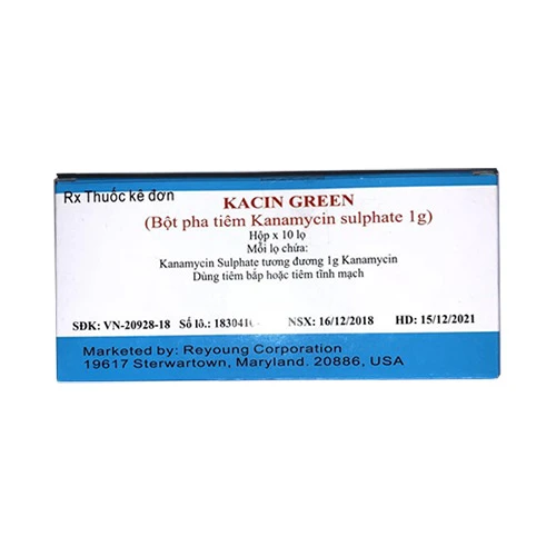 KACIN GREEN - Thuốc chống nhiễm khuẩn hiệu quả  