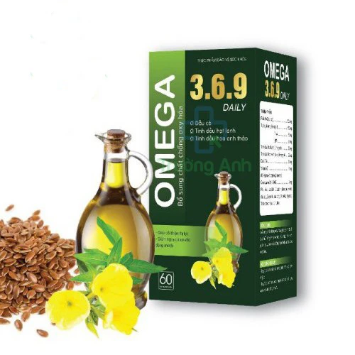 Omega 3.6.9 Daily - Hỗ trợ cải thiện thị lực, ngừa xơ vữa động mạch hiệu quả
