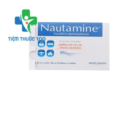 Nautamine - Thuốc chống nôn và say tàu xe của Sanofi