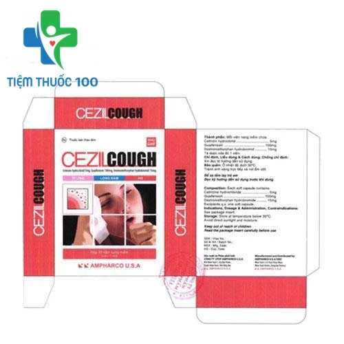 Cezil cough - Thuốc điều trị dị ứng và tiêu nhầy đường hô hấp