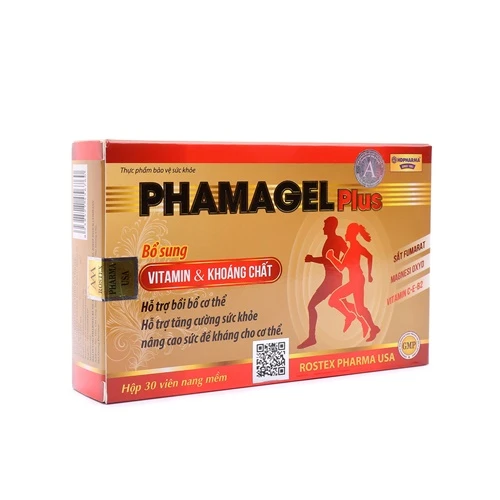 Phamagel Plus - Bổ sung vitamin, tăng sức đề kháng cho cơ thể hiệu quả 