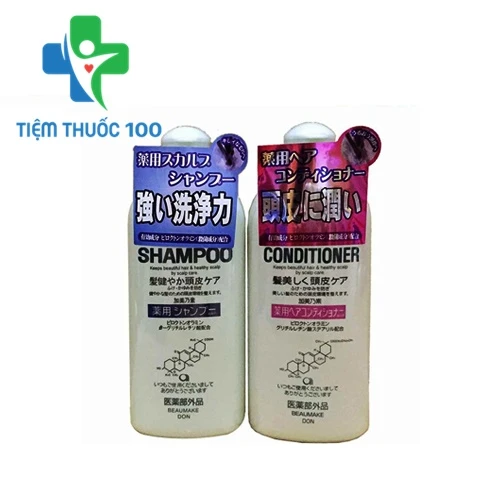 Kaminomoto Shampoo - Bộ đôi dầu gội kích thích mọc tóc của Nhật Bản