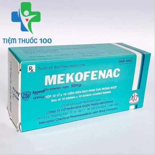 Mekofenac 50mg - Thuốc điều trị viêm xương khớp của Mekophar