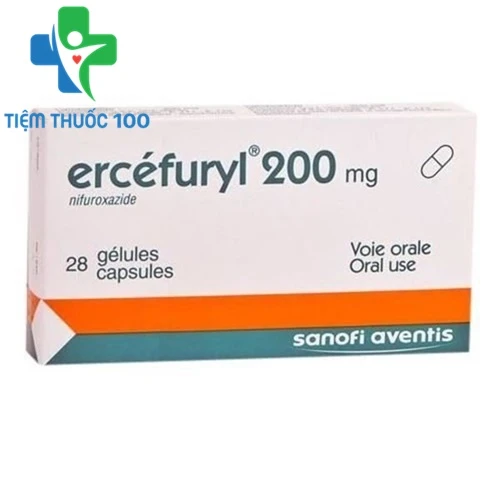 Ercefuryl 200 mg - Thuốc điều trị tiêu chảy hiệu quả của Pháp