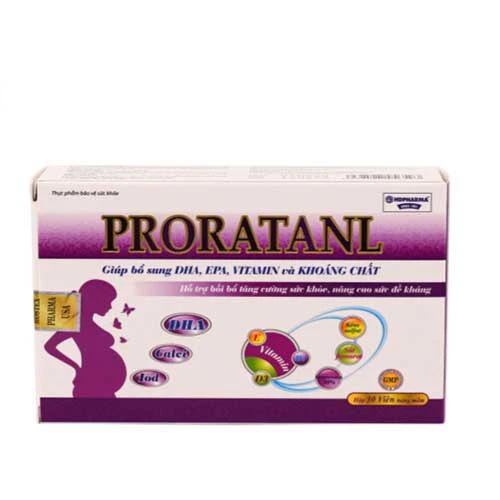 Proratanl - Bổ sung vitamin và khoáng chất cho bà bầu hiệu quả