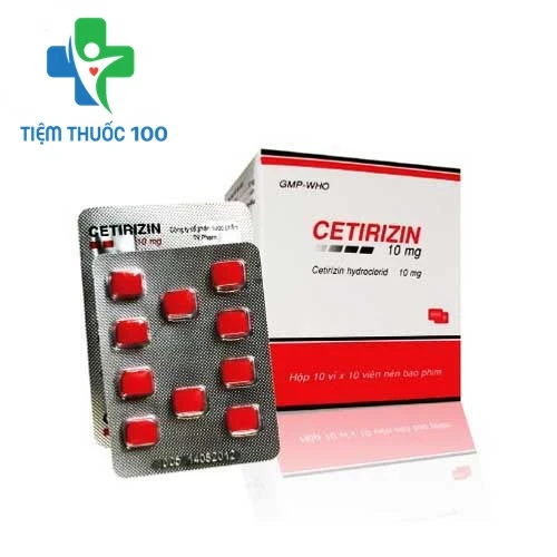 Cetirizin 10mg Hadico - Thuốc điều trị viêm mũi dị ứng hiệu quả