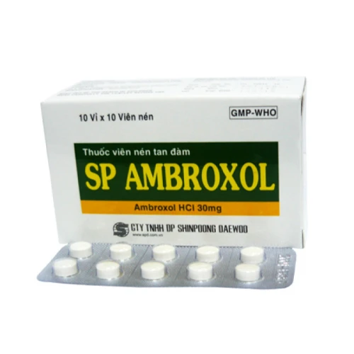 SP AMBROXOL - Thuốc điều trị các bệnh đường hô hấp hiệu quả