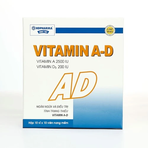 Vitamin A D - Bổ sung vitamin A, D cho cơ thể hiệu quả