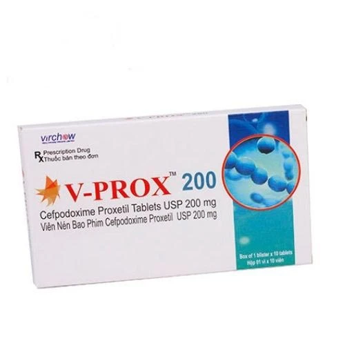 V-PROX 200 - Thuốc kháng sinh điều trị nhiễm khuẩn hiệu quả