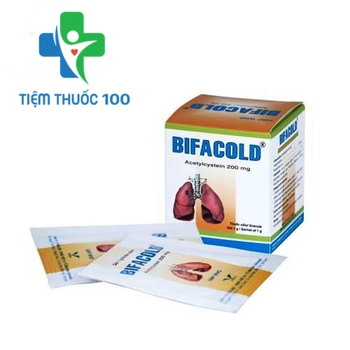 Bifacold 200mg - Thuốc giúp điều trị viêm phế quản của Bidiphar