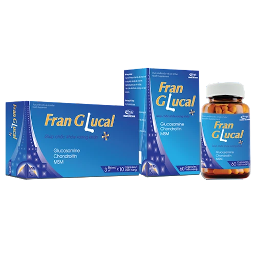 Fran Glucal - Hỗ trợ điều trị các bệnh lý xương khớp hiệu quả