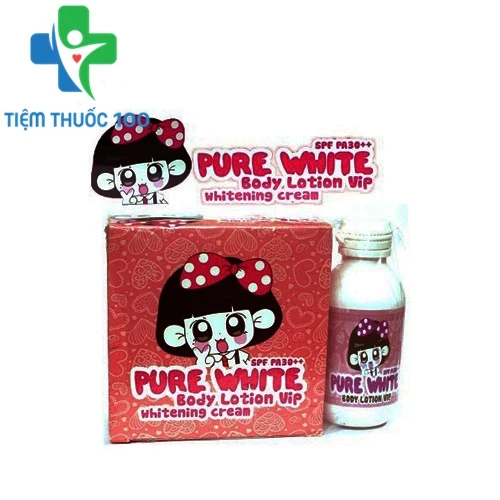 Pure White Body Lotion Vip Whitening - Kem dưỡng trắng của Thái Lan